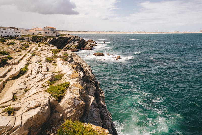 Cliff on Baleal Island